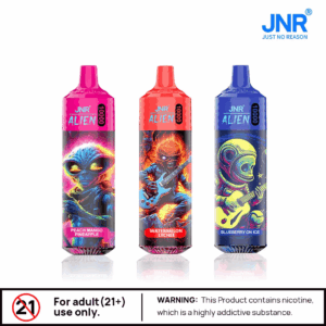 Buy JNR Alien 10000 Vape | 10K Puffs | 2% & 5% Nicotine | 20ml E-Liquid | RGB Lights | 850mAh Battery | Mesh Coil | Type-C Charging