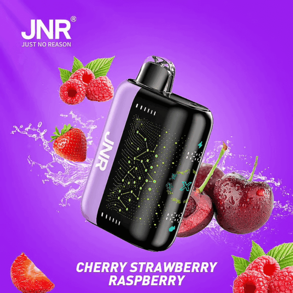 JNR Plus X 26000 Disposable Vape | 26,000 Puffs | 2% Nicotine | Dual Mesh Coil | 28ml E-Liquid | 850mAh Rechargeable | 3D Curved Screen | Type-C Charging