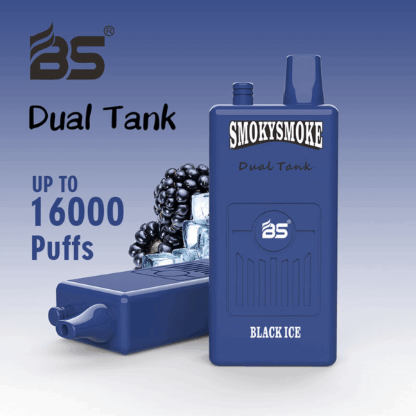Buy BS SMOKYSMOKE 16000 Disposable Vape – 36mL | 16000 Puffs | Dual Tank | Mesh Coil | 2% 5% Nicotine | Type-C Charging | 22 Flavors