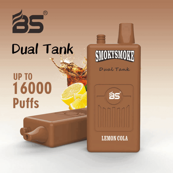 Buy BS SMOKYSMOKE 16000 Disposable Vape – 36mL | 16000 Puffs | Dual Tank | Mesh Coil | 2% 5% Nicotine | Type-C Charging | 22 Flavors