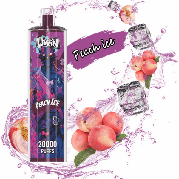 Buy Uwin Shisha Hookah Crystal 20000 Vape | Mesh Coil | 20,000 Puffs | Direct-to-Lung | Type-C Rechargeable | LED Indicator | 0-5% Nicotine