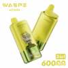 Buy WASPE 60000 Vape | Triple Flavor System | 60K Puffs | 54mL Salt Nic | Triple Mesh Coil | LED Display | Type-C Charging | 0%-5% Nicotine | 650mAh Battery | Disposable Vape Pen