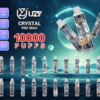Shop UZY Crystal Pro Max 10k – 10,000 Puff Vape | 16ml E-liquid | 650mAh Rechargeable Battery | Type-C Fast Charging | RGB Light Vape | Mesh Coil 1.0Ω | 0–5% Salt Nicotine | Disposable Vape Pen