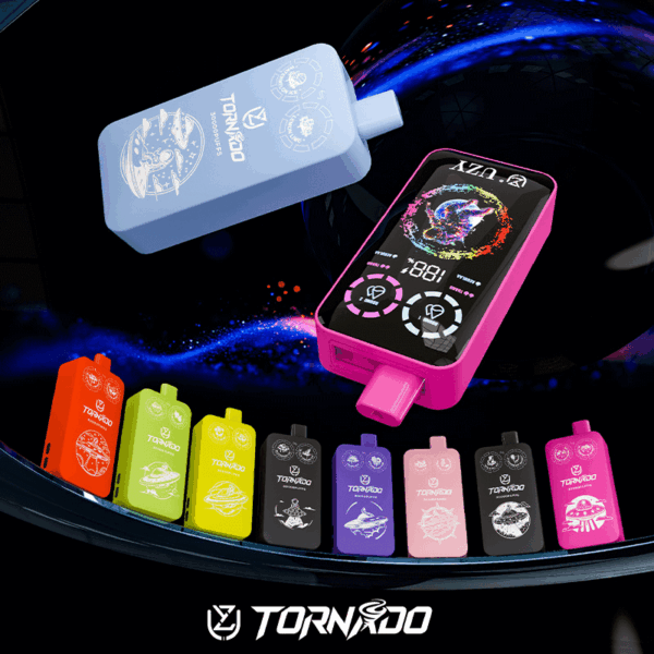 Shop UZY Tornado 30K Dual Flavor Vape – 30,000 Puffs | 40mL E-liquid | 0-5% Nicotine Salt | Type-C Fast Charge | Adjustable Airflow | Dual Mesh Coil | LED Screen Vape | Sleek Disposable Vape Design