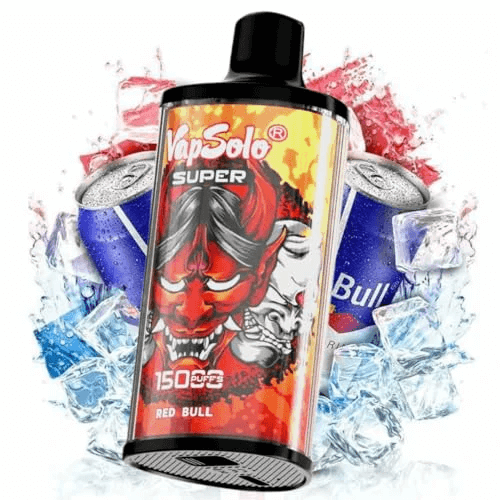 Buy VapSolo Super 15000 Vape | 15K Puffs | Pre-filled 25mL Tank | 2%-5% Nicotine Options | 650mAh Battery | Adjustable Airflow | Mesh Coil | Type-C Fast Charging | Disposable Vape Pen