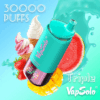 VapSolo Triple 30000 Disposable Vape | 30,000 Puffs | 45mL E-liquid | 2%-5% Nicotine | 650mAh Battery | Triple Flavor System | Mesh Coil 1.0Ω | LCD Display | Type-C Rechargeable