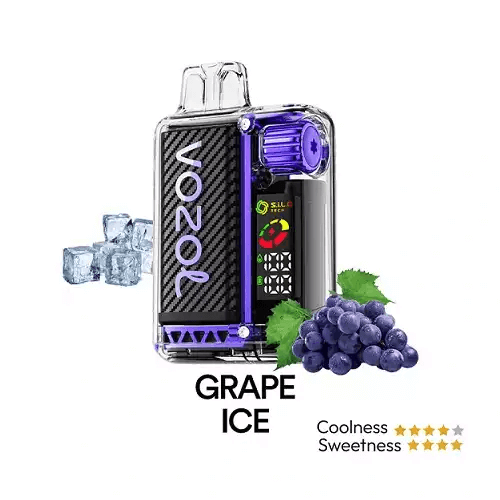 Buy Vozol 20K Vape | 20K Puffs | 5% Nicotine | OLED Display | Adjustable Wattage | 650mAh Battery | Dual Mesh Coil | Fast Type-C Charging | Reusable Vape Pen