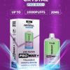 WGA, Vape, 10000 Puffs, Crystal Pro Max Extra, 2% Nic Salt, Type-C, Mesh Coil, Rechargeable, Disposable Vape