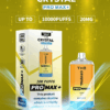 WGA, Vape, 10000 Puffs, Crystal Pro Max Extra, 2% Nic Salt, Type-C, Mesh Coil, Rechargeable, Disposable Vape