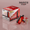 Shop WASPE 30000 – 30,000 Puff Disposable Vape | 28mL E-liquid | Adjustable Airflow | LED Screen Display | Dual Mesh Coils | 0%-5% Nicotine | Type-C Recharge | 16 Flavor Selections