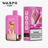 Shop WASPE fihp 40000 – 40,000 Puff Disposable Vape | Dual Flavor Vaping | 36mL Salt Nicotine | LED Display | 0.9Ω Mesh Coil | 850mAh Rechargeable Battery | Type-C Port | 0%-5% Nicotine | 16 Flavors
