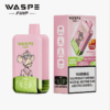 Shop WASPE fihp 40000 – 40,000 Puff Disposable Vape | Dual Flavor Vaping | 36mL Salt Nicotine | LED Display | 0.9Ω Mesh Coil | 850mAh Rechargeable Battery | Type-C Port | 0%-5% Nicotine | 16 Flavors