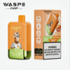 Shop WASPE fihp 40000 – 40,000 Puff Disposable Vape | Dual Flavor Vaping | 36mL Salt Nicotine | LED Display | 0.9Ω Mesh Coil | 850mAh Rechargeable Battery | Type-C Port | 0%-5% Nicotine | 16 Flavors