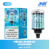 Buy JNR Mega Shisha Hookah 100K Vape | 100K Puffs | 2% Nicotine | 60ml E-Liquid | 2200mAh Battery | Dual Mouthpiece | Hookah-Style Vape | Fast Type-C Charging