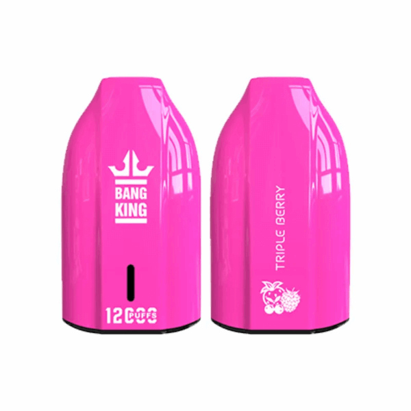 Bang King 12000 Porsche Disposable Vape | 12,000 Puffs | 18mL E-liquid | 0%-5% Nicotine | 550mAh Battery | 1.2Ω Mesh Coil | Type-C Rechargeable | Bullet-Shaped Design | 12 Flavors Available | Long-lasting Vape Device