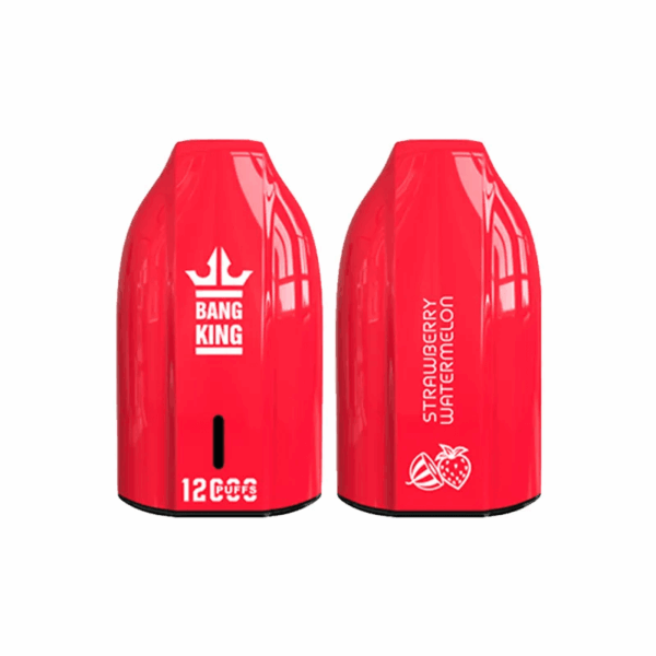 Bang King 12000 Porsche Disposable Vape | 12,000 Puffs | 18mL E-liquid | 0%-5% Nicotine | 550mAh Battery | 1.2Ω Mesh Coil | Type-C Rechargeable | Bullet-Shaped Design | 12 Flavors Available | Long-lasting Vape Device
