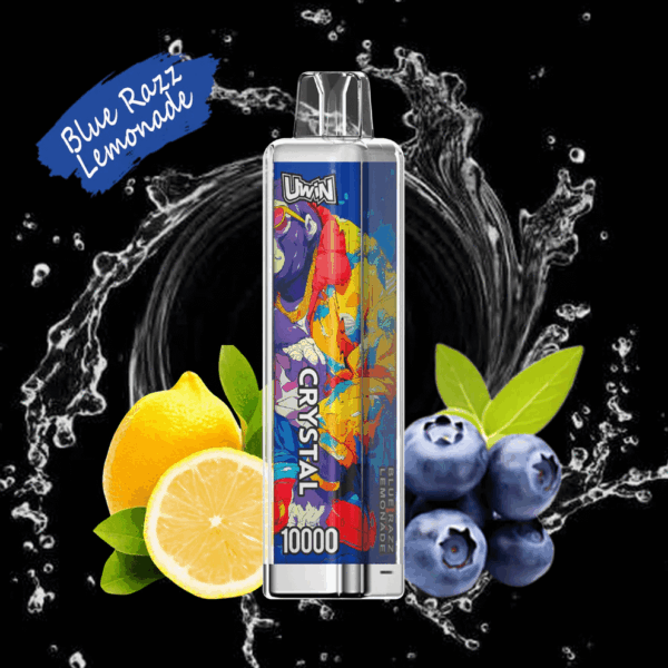 Shop Uwin Crystal 10000 Vape – 10K Puffs | 18ml E-liquid | Rechargeable 650mAh | Mesh Coil | RGB Lights | Type-C Port | 0-5% Nicotine