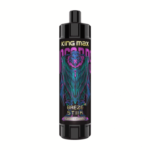 Breze Stiik BS KingMax 10000 Puffs Vape | Mesh Coil | Type-C Rechargeable | 20ml | 850mAh Battery | Adjustable Airflow | 0%/1%/2% Nicotine | Sub-Ohm DTL | Disposable Vape