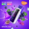 Buy Vozol Star 20K Vape | 20K Puffs | 5% Nicotine | Dual Mode Eco & Power | 650mAh Battery | Mirror Screen | Dual Mesh Coil | Type-C Charging | Disposable Vape Pen