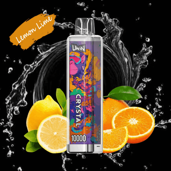 Shop Uwin Crystal 10000 Vape – 10K Puffs | 18ml E-liquid | Rechargeable 650mAh | Mesh Coil | RGB Lights | Type-C Port | 0-5% Nicotine
