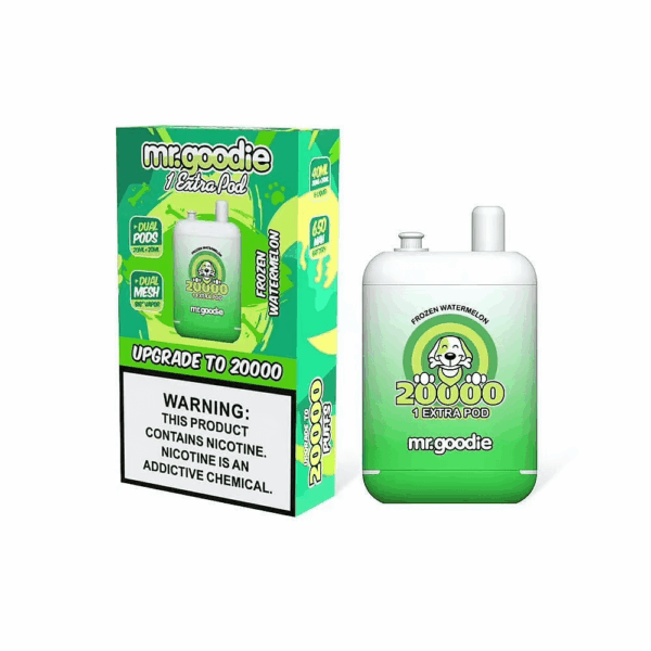 Buy Mr.Goodie 20000 Vape | 20K Puffs | Dual Pods | 40mL Salt Nic | 1.0Ω Mesh Coil | 650mAh Rechargeable Battery | Type-C Fast Charging | 12 Flavors Available | Long-lasting VapeBuy Mr.Goodie 20000 Vape | 20K Puffs | Dual Pods | 40mL Salt Nic | 1.0Ω Mesh Coil | 650mAh Rechargeable Battery | Type-C Fast Charging | 12 Flavors Available | Long-lasting Vape
