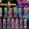 Shop Uwin Crystal 10000 Vape – 10K Puffs | 18ml E-liquid | Rechargeable 650mAh | Mesh Coil | RGB Lights | Type-C Port | 0-5% Nicotine