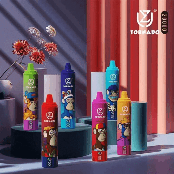 Shop UZY Tornado 20000 Vape – 23mL Pod | 20,000 Puffs | 0%-5% Nicotine Salt | 850mAh Rechargeable Battery | Type-C Fast Charging | Mesh Coil Disposable | 12 Flavor Options | Sleek Long-Lasting Vape