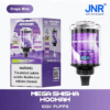 Buy JNR Mega Shisha Hookah 100K Vape | 100K Puffs | 2% Nicotine | 60ml E-Liquid | 2200mAh Battery | Dual Mouthpiece | Hookah-Style Vape | Fast Type-C Charging