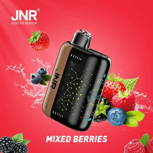 JNR Plus X 26000 Disposable Vape | 26,000 Puffs | 2% Nicotine | Dual Mesh Coil | 28ml E-Liquid | 850mAh Rechargeable | 3D Curved Screen | Type-C Charging