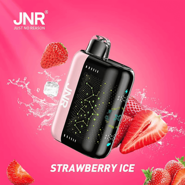 JNR Plus X 26000 Disposable Vape | 26,000 Puffs | 2% Nicotine | Dual Mesh Coil | 28ml E-Liquid | 850mAh Rechargeable | 3D Curved Screen | Type-C Charging