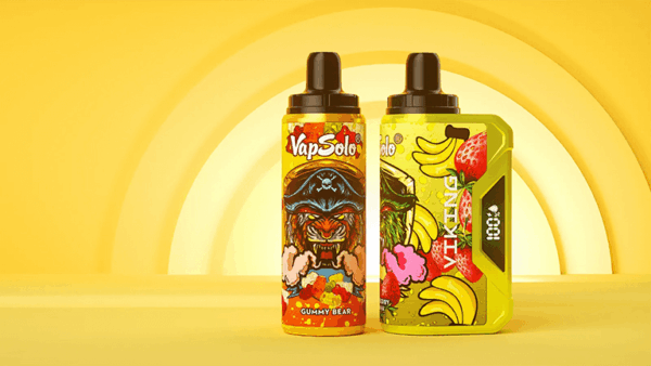 Buy VapSolo Viking 12000 Vape | 12K Puffs | Pre-filled 22mL Tank | 2%-5% Nicotine Options | 650mAh Battery | Adjustable Airflow | Mesh Coil | Type-C Fast Charging | Disposable Vape Pen
