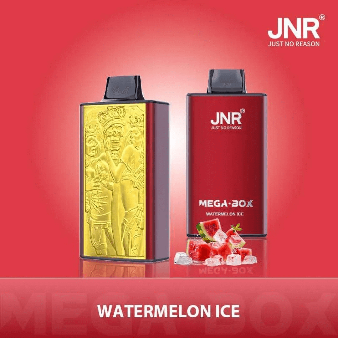 Shop JNR Mega Box 25000 – 25,000 Puff Disposable Vape | 2% Nicotine | 850mAh Battery | 30ml E-Liquid | Dual Mesh Coil | Type-C Rechargeable | Smooth Flavor